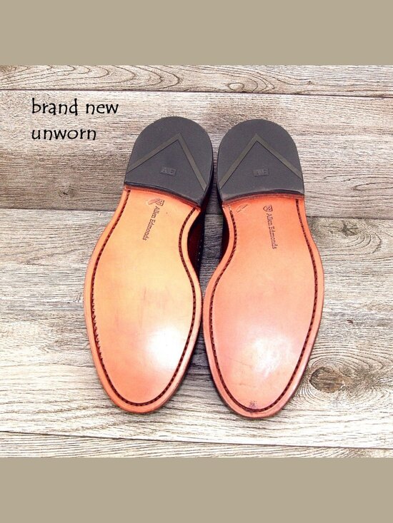 * NIB * $395 Allen Edmonds BROADSTREET Premier 7 D Brn Grain * add $15 new Trees main image 6